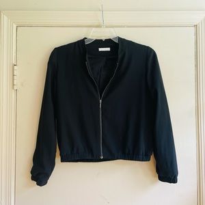 Promod Black zip-up jacket